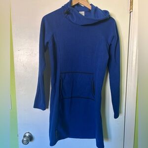 Melanzana Hooded Fleece Dress